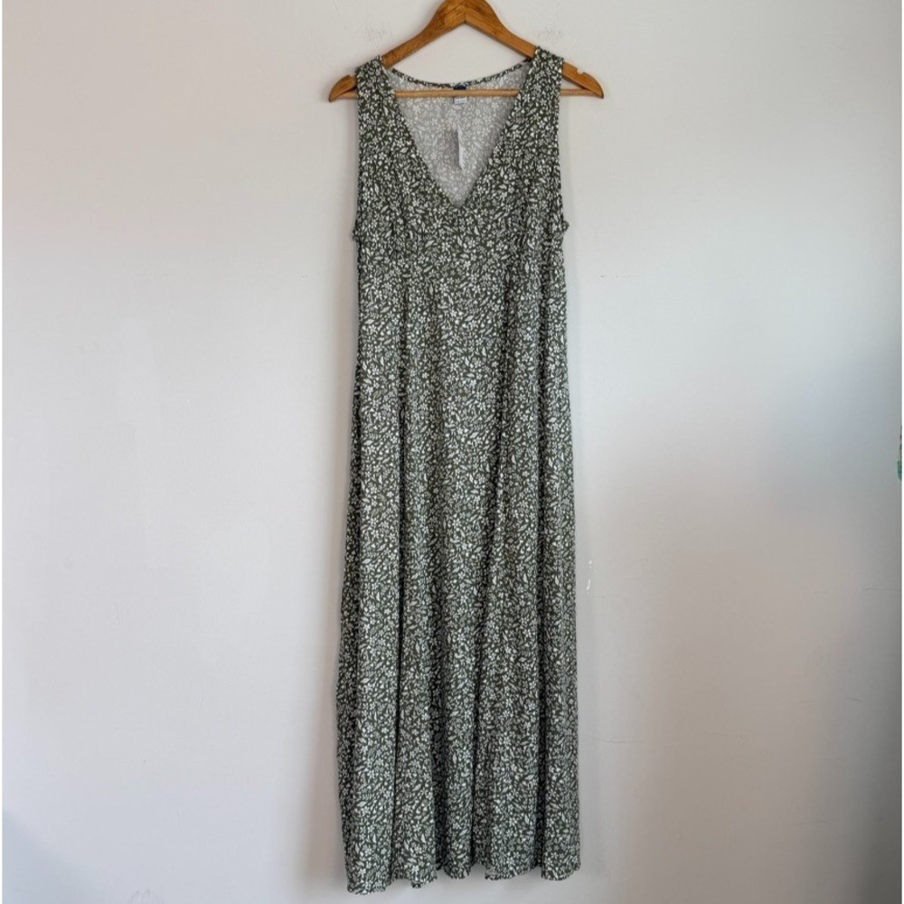 Old Navy Floral Cottagecore Maxi Dress Small Babydoll Prairie - Picture 2 of 9